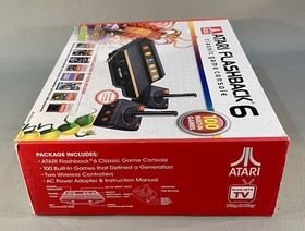 🕹️ ATARI Flashback 6 Classic 100 Games Console w/2 Controllers