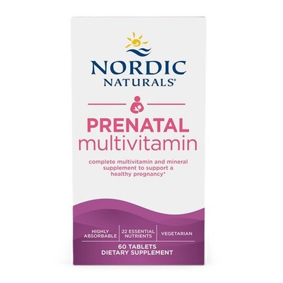 Nordic Naturals Prenatal Multivitamin - 60 tablets (833,17 EUR/kg)