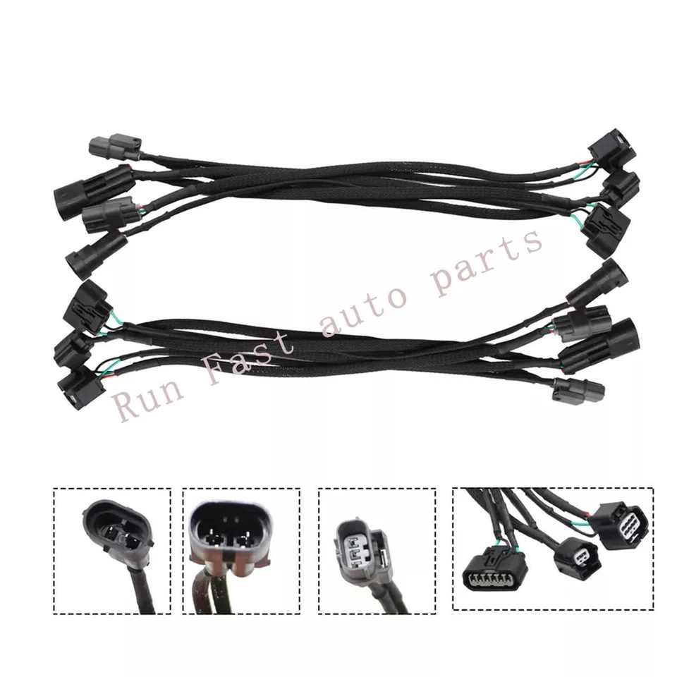 2* Headlight Wire Adapter for Honda Accord Sedan Halogen to Touring LED 2016-17 Foto 2 de 4