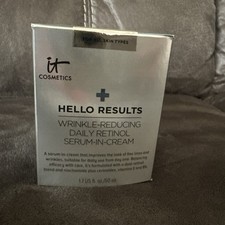 It Cosmetics Hello Results Wrinkle-Reducing Daily Retinol Serum In Cream 1.7 oz
