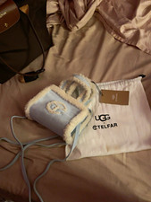 UGG x Telfar Blue Crossbody Bag w/ Cross-Body...