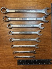 Craftsman 8pc Sae 12pt Combination Wrench Set Usa Vv Va Vintage