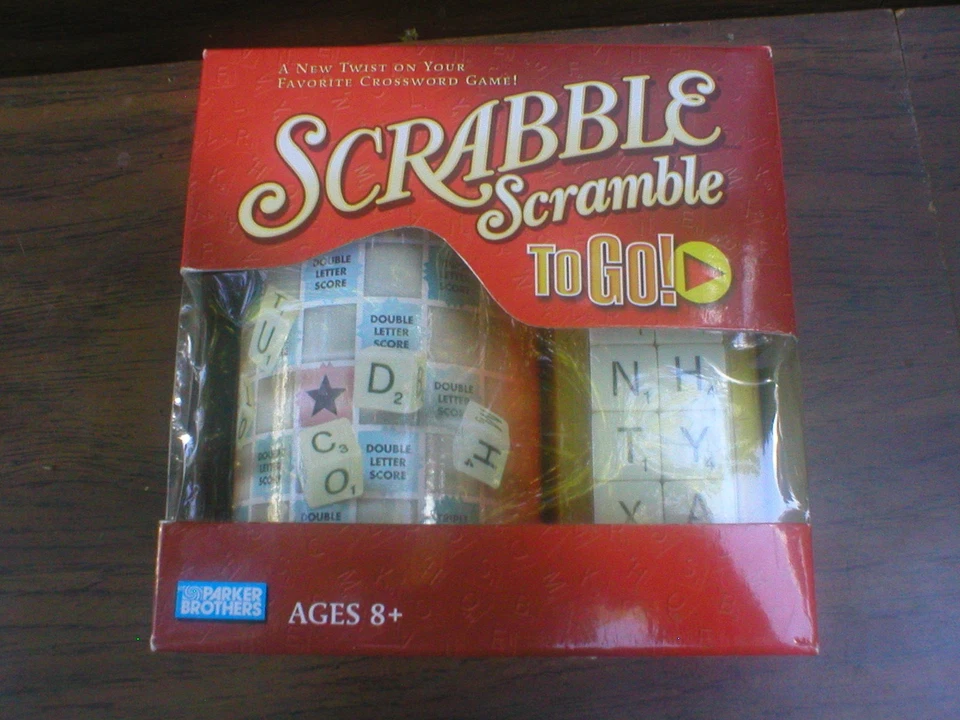 Scrabble Scramble To Go by Parker Brothers (2006) Ages 8+; 2 or more players - Image 3 of 4