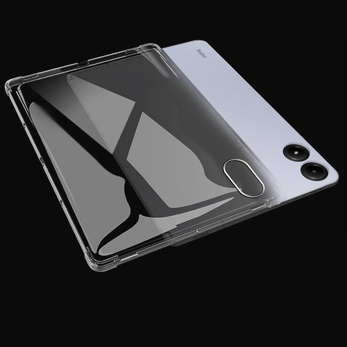 Case For Xiaomi Poco Pad 12.1'' 2025 Clear Silicone Shockproof Gel Cover +Glass - 第 3/14 張圖片