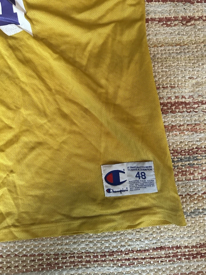 Champion Jersey Lot Size 48 Shaq Olajuwon Rockets Lakers Raptors Vtg 90s NBA - Image 4 of 4