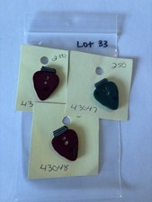 3 Mill Hill Buttons lot 33 