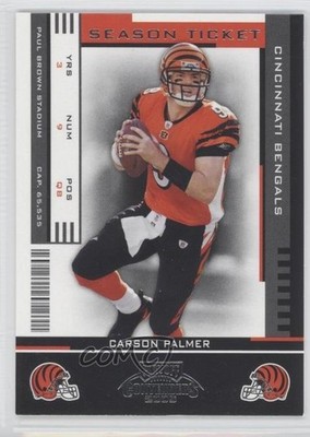 2005 Playoff Contenders Carson Palmer #20 0b4