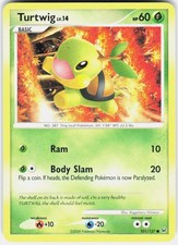 Turtwig 101/127 Common Platinum Pokemon LP on eBay