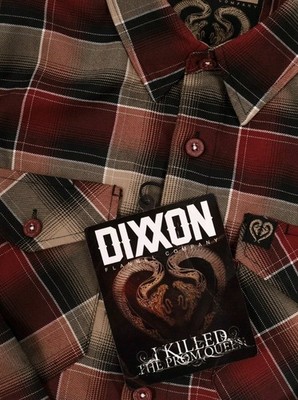 Dixxon Flannel I Killed The Prom Queen Flannel. Men s Large  - New In Bag W/Tag
