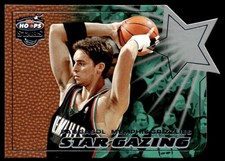 2002-03 Fleer Hoops Star Gazing Die Cut Pau Gasol Memphis Grizzlies #16