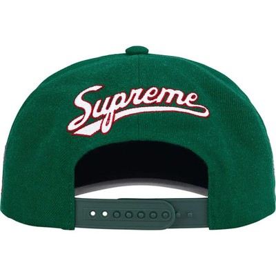 SS26 Supreme World Famous S Logo 6 Panel Cap Hat Green 2026 | eBay