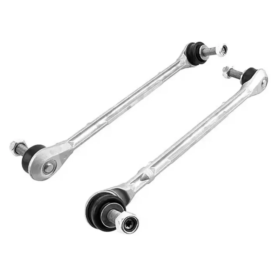 2 PIEZAS Para Benz W204 C207 X204 4-Matic Eslabón Estabilizador Delantero 2043200789 2043202289 Foto 3 de 3