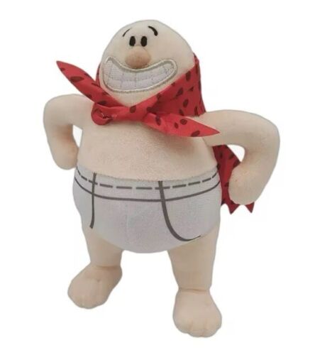 Captain Underpants Plush Doll Figure Stuffed Animal Soft Toy 8 inch Xmas Gift - Picture 4 of 5