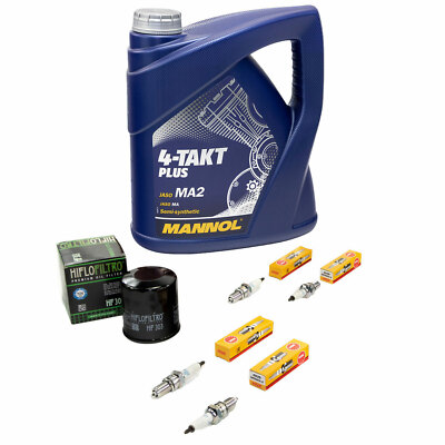 Honda Transalp 600 Auspuff Motul 10W40 4T Motoröl + Ölfilter