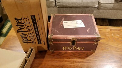SEALED Harry Potter Hard Cover Boxed Set 1-7 Trunk Box 10/16