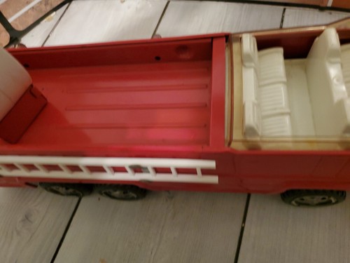 Vintage Tonka Swivel Aerial Ladder Fire Truck Pressed Steel 1970’s -1980's - Picture 8 of 19