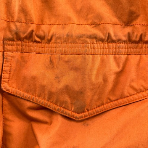 VINTAGE Marc New York Jacket Mens L Orange Chore Barn Utility Lobster Clasp 90s - Picture 9 of 19