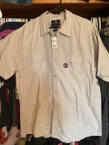shirt Mens XXL NEW Tillys Light Gray 