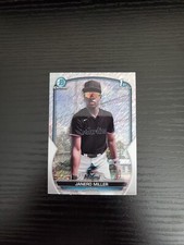 Janero Miller - 2023 Bowman Chrome 1st Bowman Prospect - SHIMMER REFRACTOR