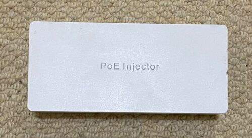 48V 0.5A 24W Gigabit PoE Injector, power supply For IEE802.3af/at. PoE
