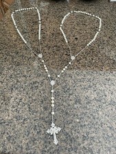 wedding lasso rosary Pearl Like Beads