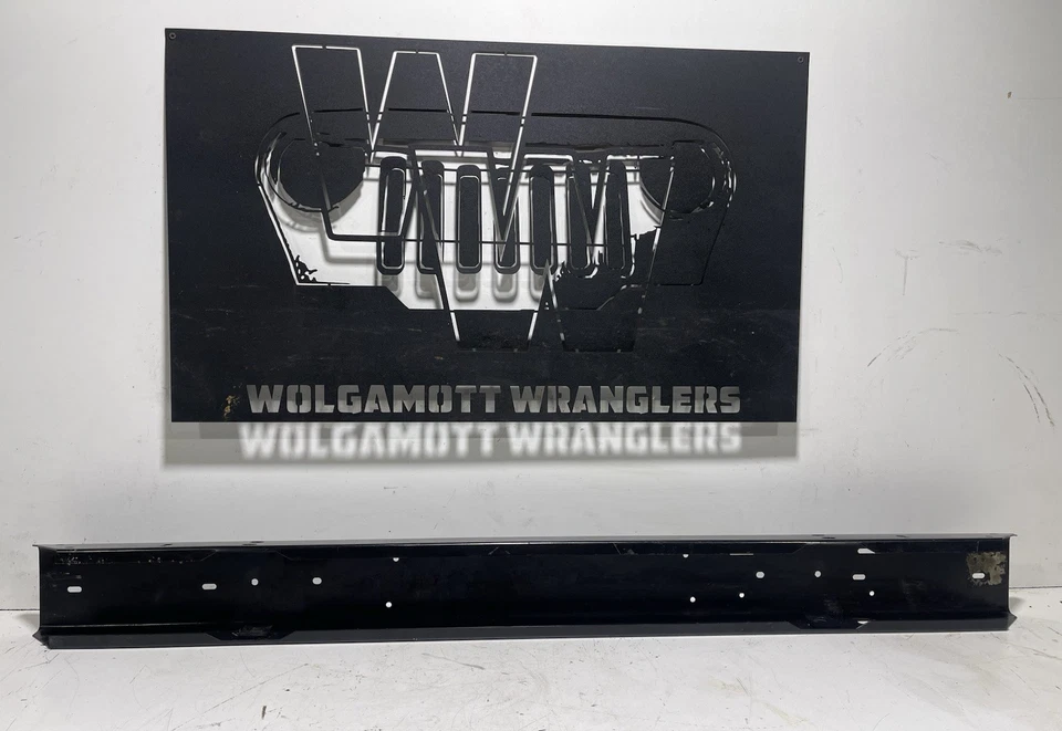 Barra de parachoques delantera de repuesto OE Crown 97-06 Jeep TJ Wrangler CC 1VV Foto 2 de 4