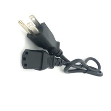 2 Ft Power Cord for DELL UP3216Q UP2715K UP2716D UP2516D U3415W U2417HJ U2721DE