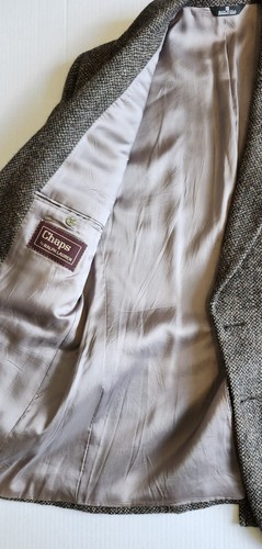 Chaps By Ralph Lauren VTG 100% Pure Wool Woven in Scotland Classic Sport Coat - Picture 7 of 12