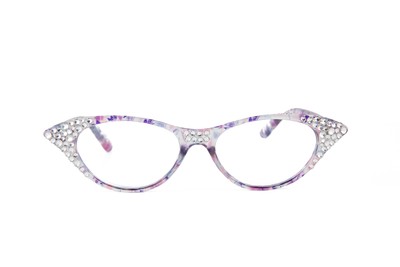 Vintage Cat-Eye Reading Glasses Made With Swarovski ...