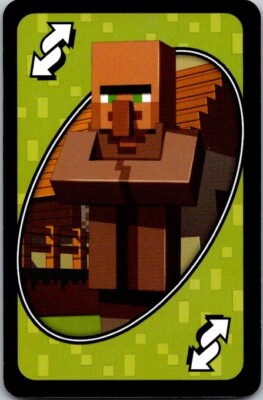 2017 Minecraft UNO cards You Pick used Free Shipping MATTEL TOYS