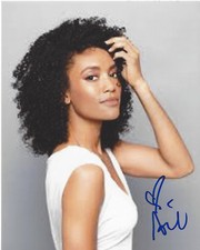 ACTRESS ANNIE ILONZEH SIGNED AUTHENTIC ALL EYEZ ON ME 8X10 PHOTO B w/COA ARROW
