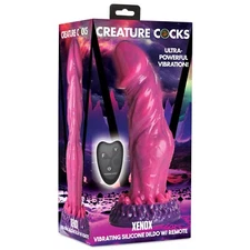 Creature Cocks Xenox Vibrating Silicone Monster Dildo with Remote