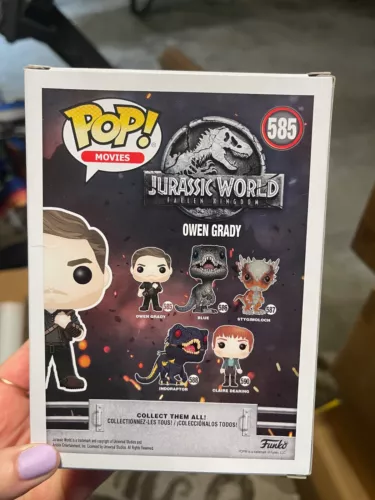 Funko Pop! Vinyl: Jurassic Park #585 - Owen Grady - Never Been Opened