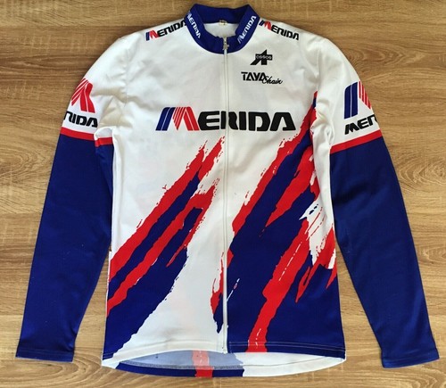 Merida Taya Chain Assos RARE vintage long sleeve cycling jersey size XL