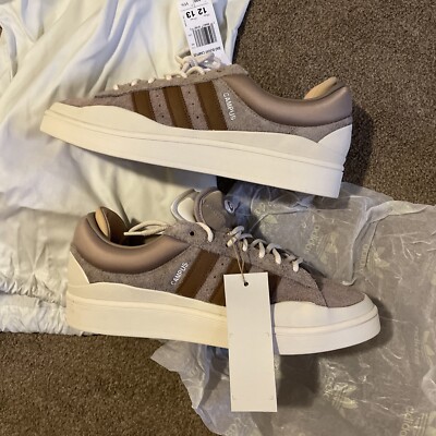 Adidas Campus X Bad Bunny Chalky Brown ID2529 Men's Size 12 In