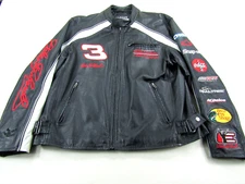 Dale Earnhardt Leather Jacket Mens Large Wilsons Leather Chase 7 Time Champion
