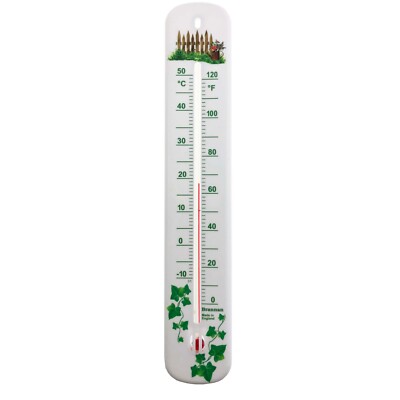 Wandthermometer - Innen Außen Garten Gewächshaus Home Office Zimmer