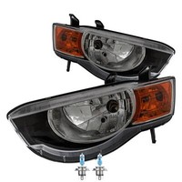 Halogen Scheinwerfer Set H4 FüR Mitsubishi Colt VI Inklusive Lampen