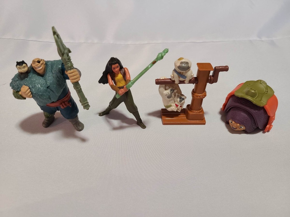 Lot of 2020 McDonald's Happy Meal Disney Raya and the Last