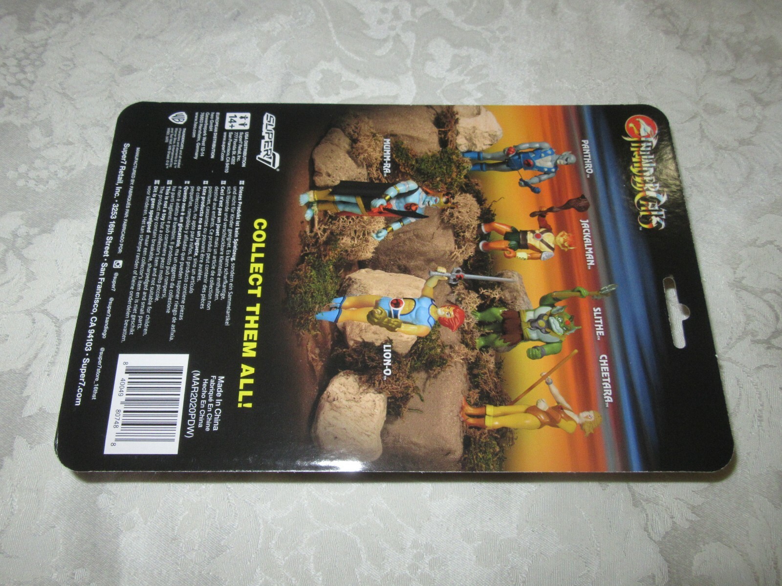 Reaction Slithe Super7 ReAction Figures Thundercats Slithe Action Figure | eBay