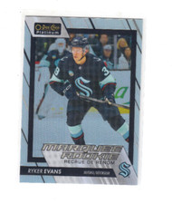 23/24 OPC Platinum Seattle Kraken Ryker Evans Rainbow Marquee Rookie RC #289