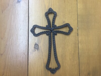 Cast Iron  outlined  Cross (1184-0355)
