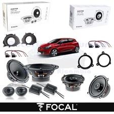 Enceintes Ant+Post FOCAL AUDITOR ASE165 + ACX130 Pour RENAULT CLIO IV