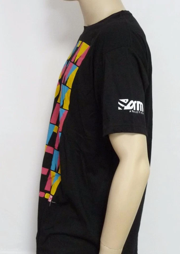 Camiseta Form Athletics Carpa Doble Logo Negra 100% Algodón Nueva Con Etiquetas Para Hombres XL Foto 2 de 3