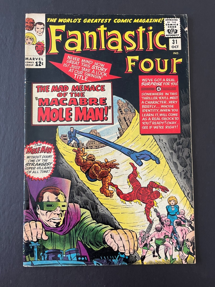 Fantastic Four #31 - 1st Appearance of Dr. Franklin Storm (Marvel 