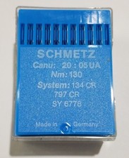Schmetz Needle box of 100 Needles CANU 20:05 UA NM 130 System 134 CR 797 013