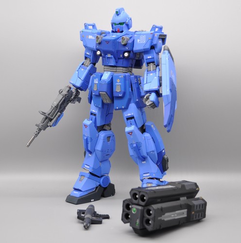 SH Studio 1/60 PG Perfect Grade Blue Destiny Unit 01 RX-79BD-1 Built Painted - Picture 2 of 15