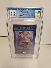 1987 Betamax Star Trek IV The Voyage Home CGC 9.2 A Graded