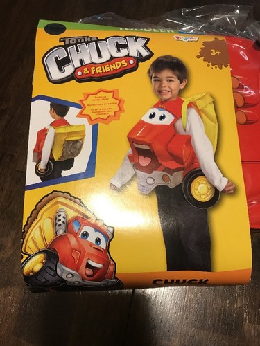 Tonka Chuck & Friends Chuck Costume Toddler (3T-4T) Backpack Candy Holder - Picture 4 of 8