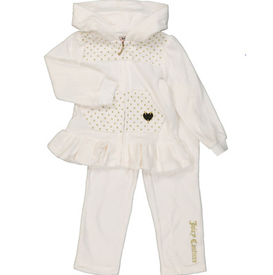 white velour suit